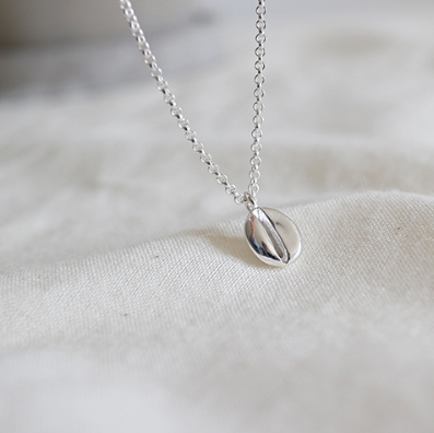 Coffee Bean Choker Necklace