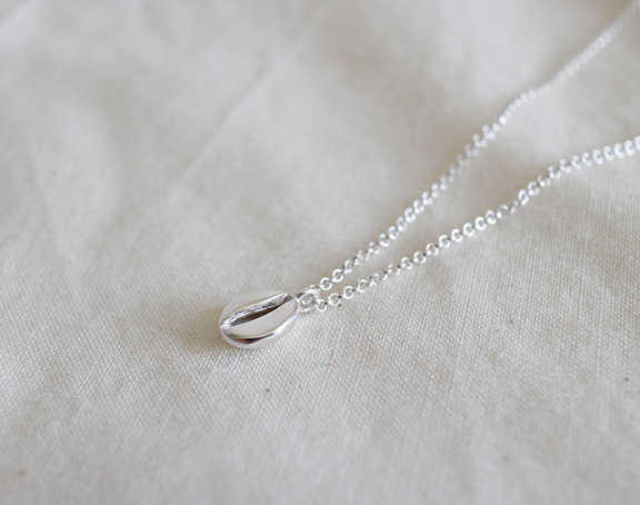 Coffee Bean Choker Necklace