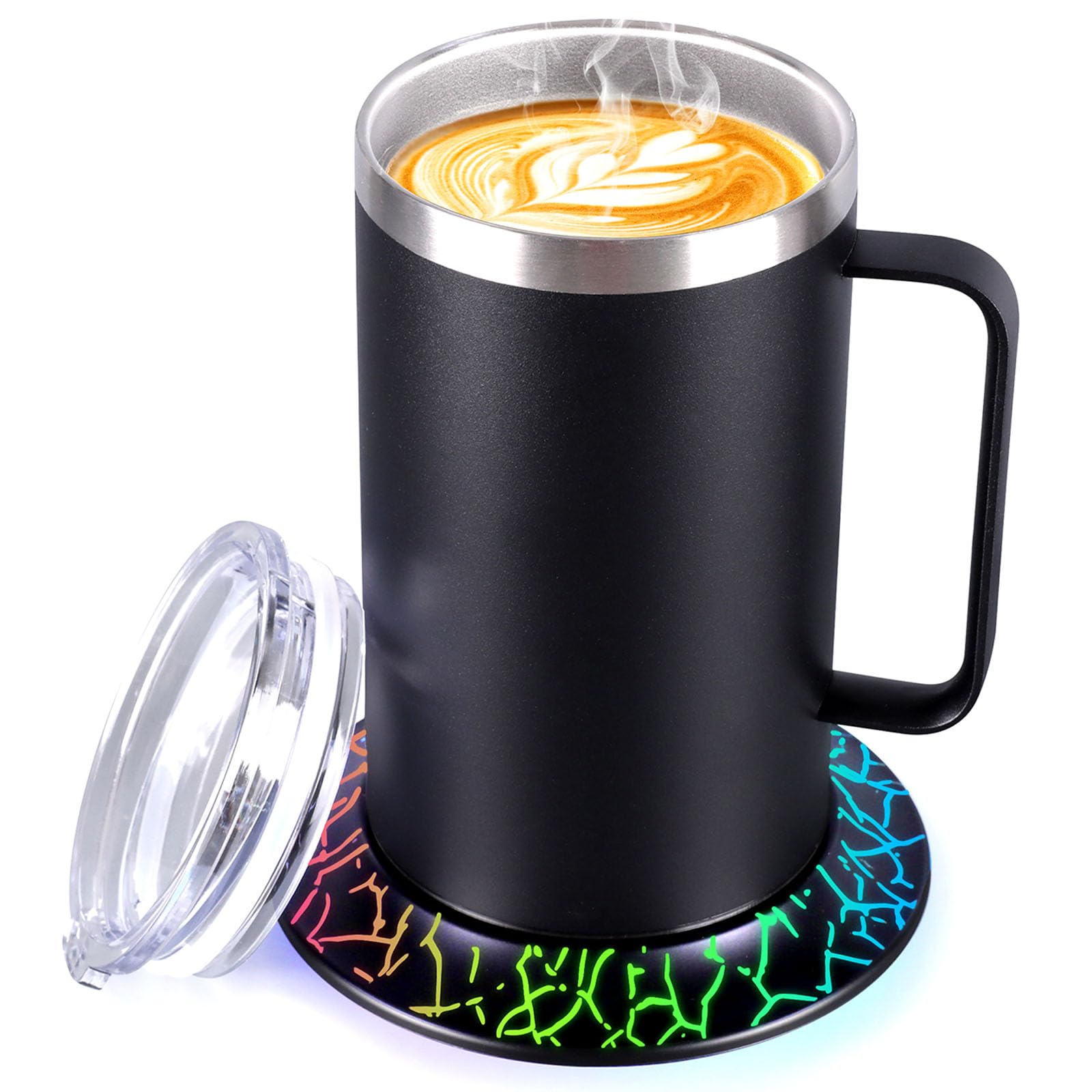 Smart Coffee Cup Warmer & Mug Set