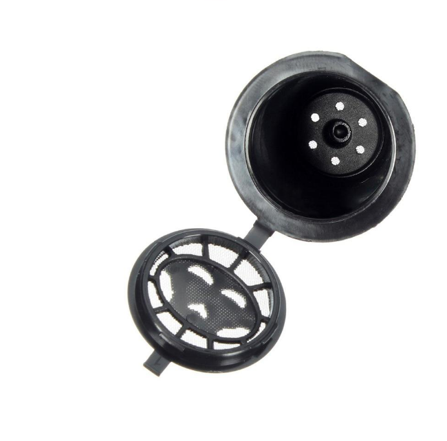 Reusable Coffee Capsule Set with Coffee Spoon (4 Pieces)