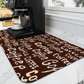 Coffee Mat for Kitchen Counter Absorbent
