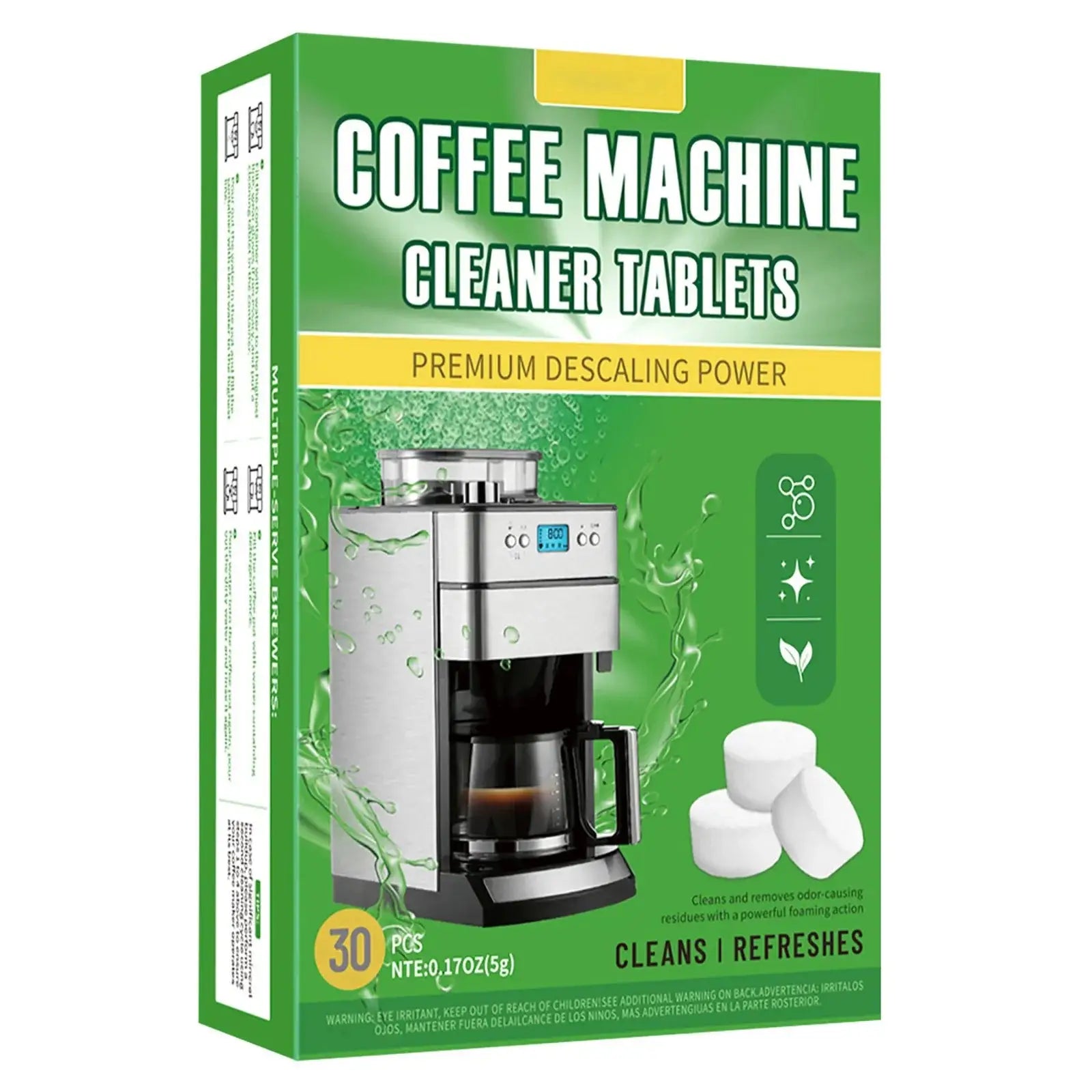 30 Coffee Machine Cleaning Tablets