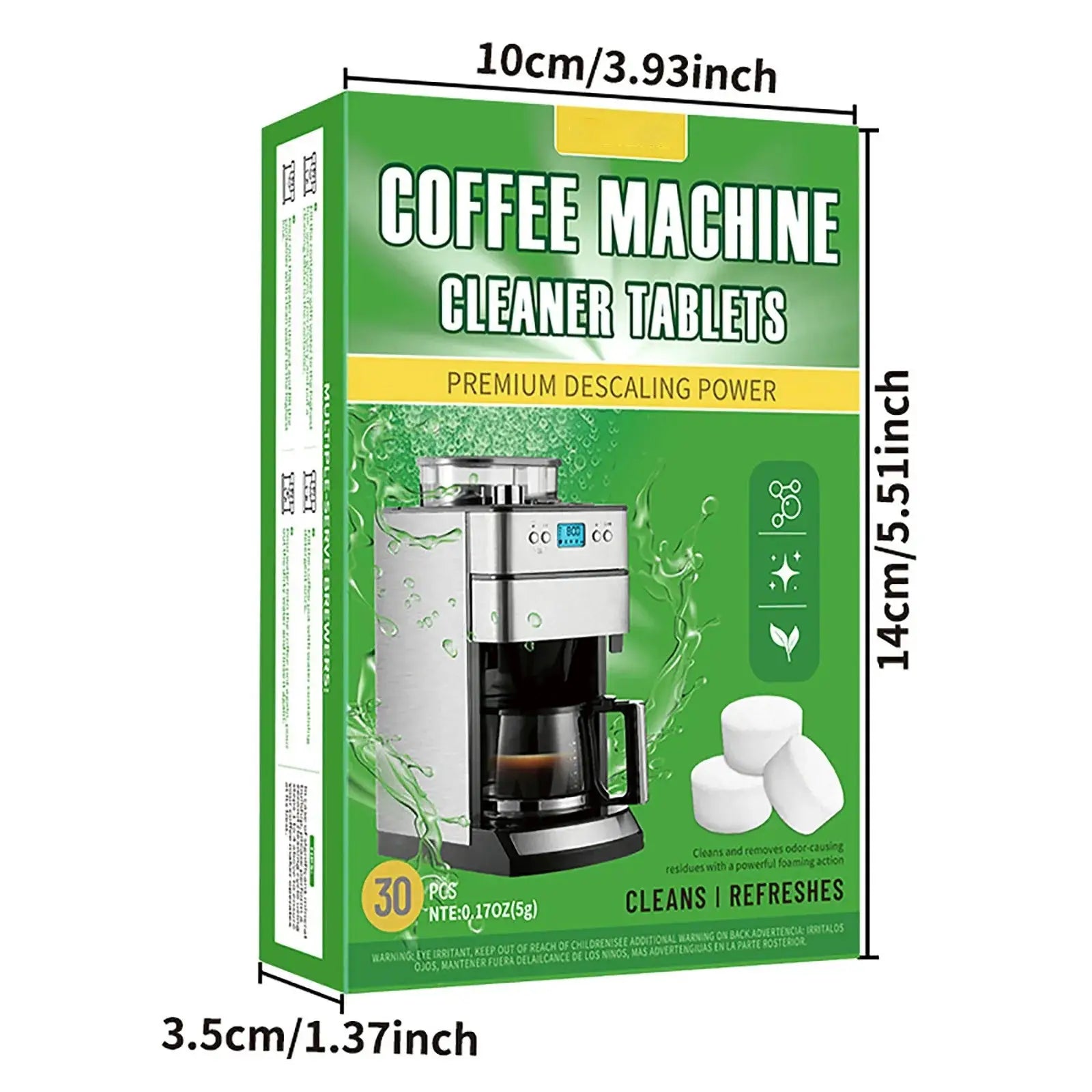 30 Coffee Machine Cleaning Tablets