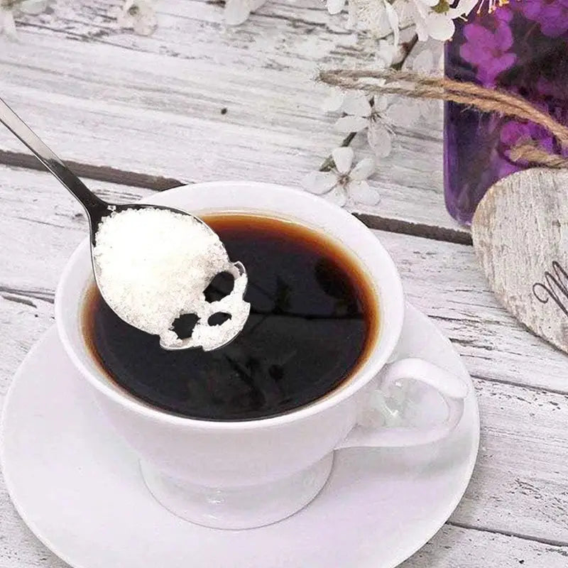 Skull Coffee Spoon - Stainless Steel