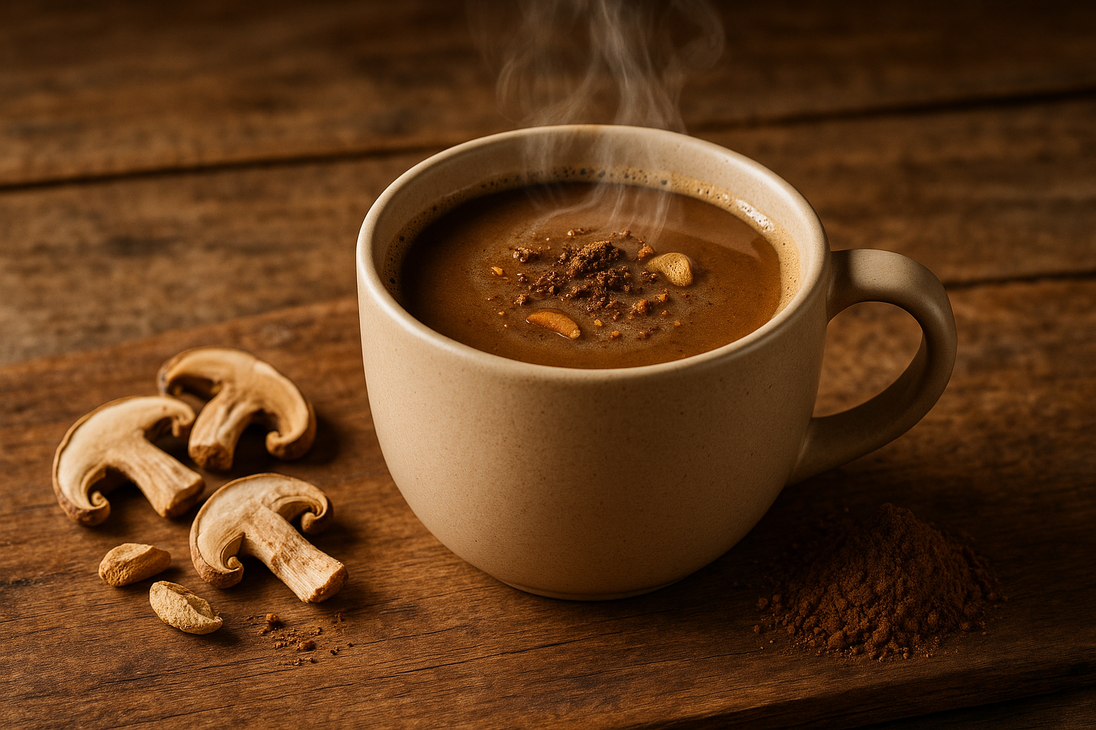 Medium Roast Mushroom Coffee